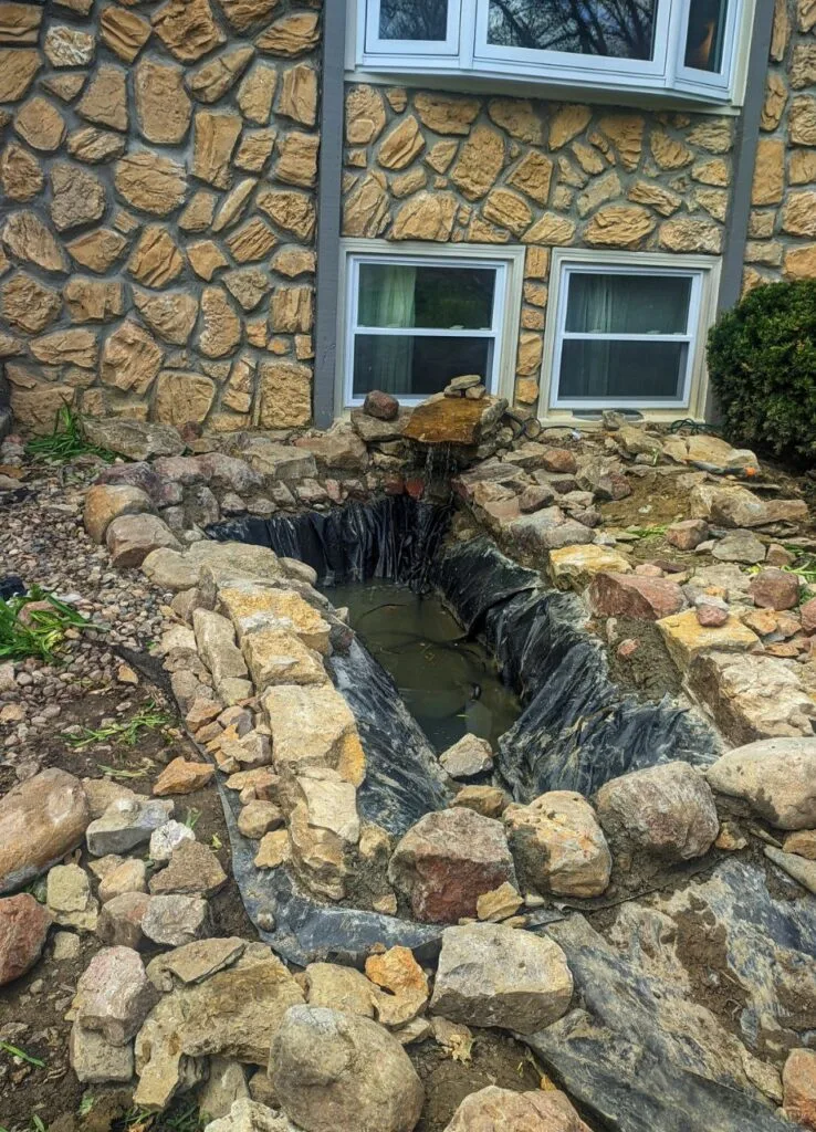 Backyard pond Landscaping USA 7