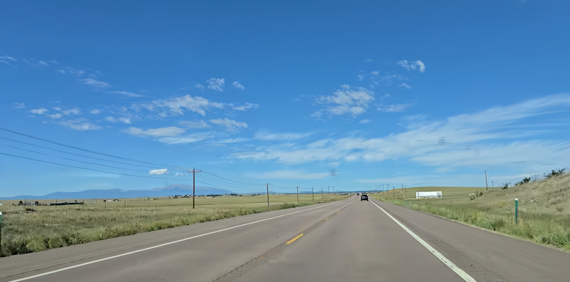 On the way to Colorado Springs