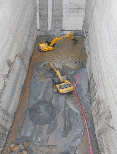 Removal of Sand and debris 2
