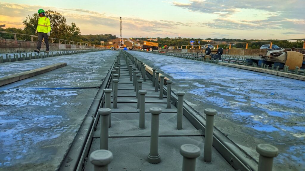 K10 Bridge Over Kill Creek desoto kansas shear studs